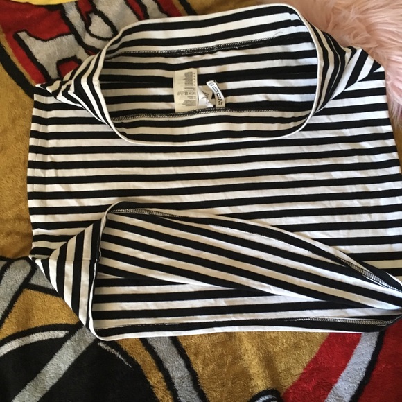 Striped stretchy Medium H&M Mini skirt - Picture 2 of 7